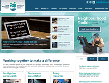 Tablet Screenshot of crimepreventionottawa.ca